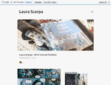 Tablet Screenshot of laurascarpa.com